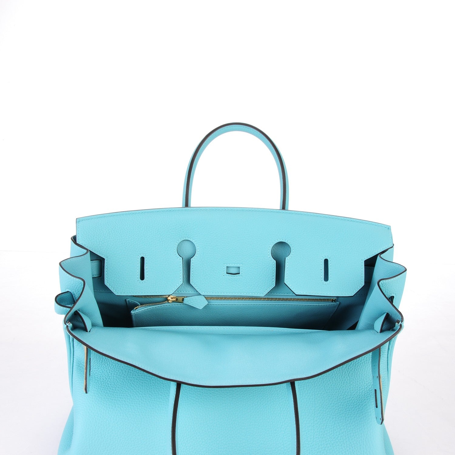 Hermes Togo Birkin 35 Bleu Atoll 25 of 29