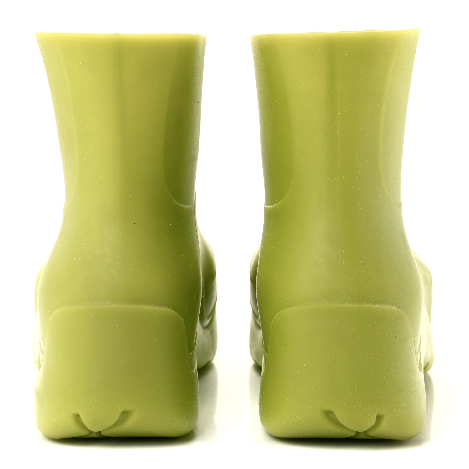 Bottega Veneta Rubber Puddle Ankle Boots 37 Kiwi 6 of 10