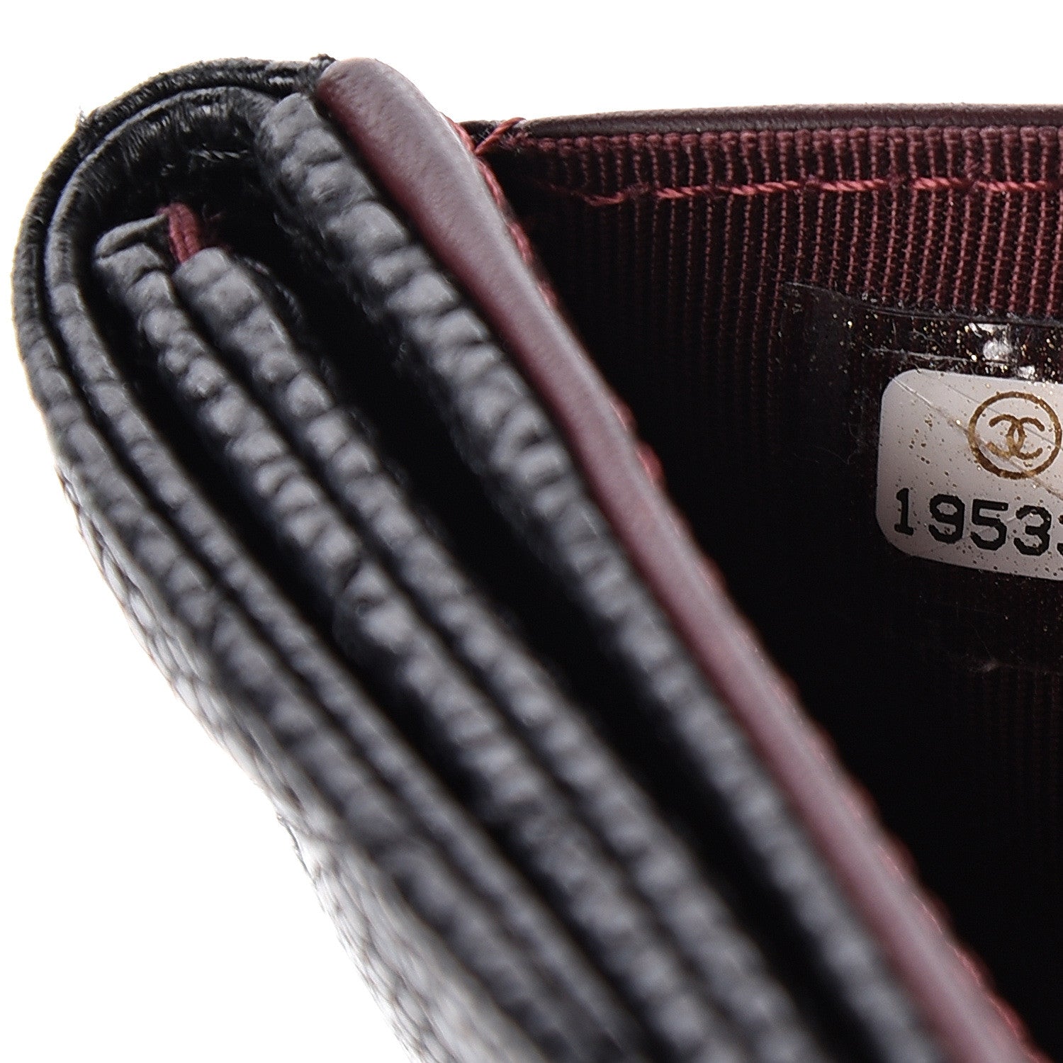 Chanel Caviar Quilted Compact French Flap Wallet Black 8 of 13