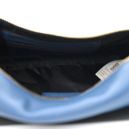 Versace Grained Calfskin Vanitas Medea Belt Bag Blue 5 of 12