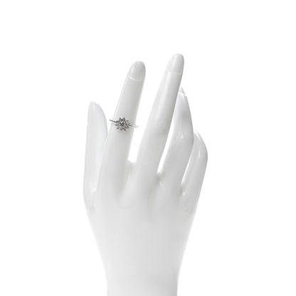 Tiffany Platinum Diamond Enchant Garden Flower Ring 50 5.5 2 of 5