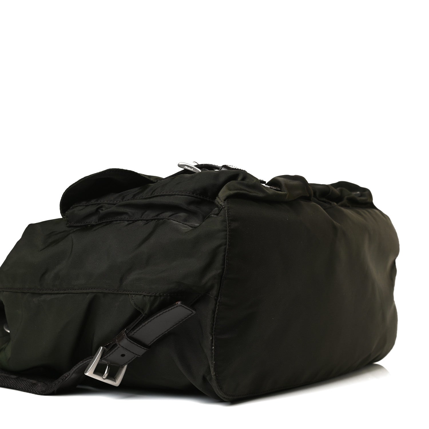 Prada Nylon Vela Large Backpack Green 6 of 32