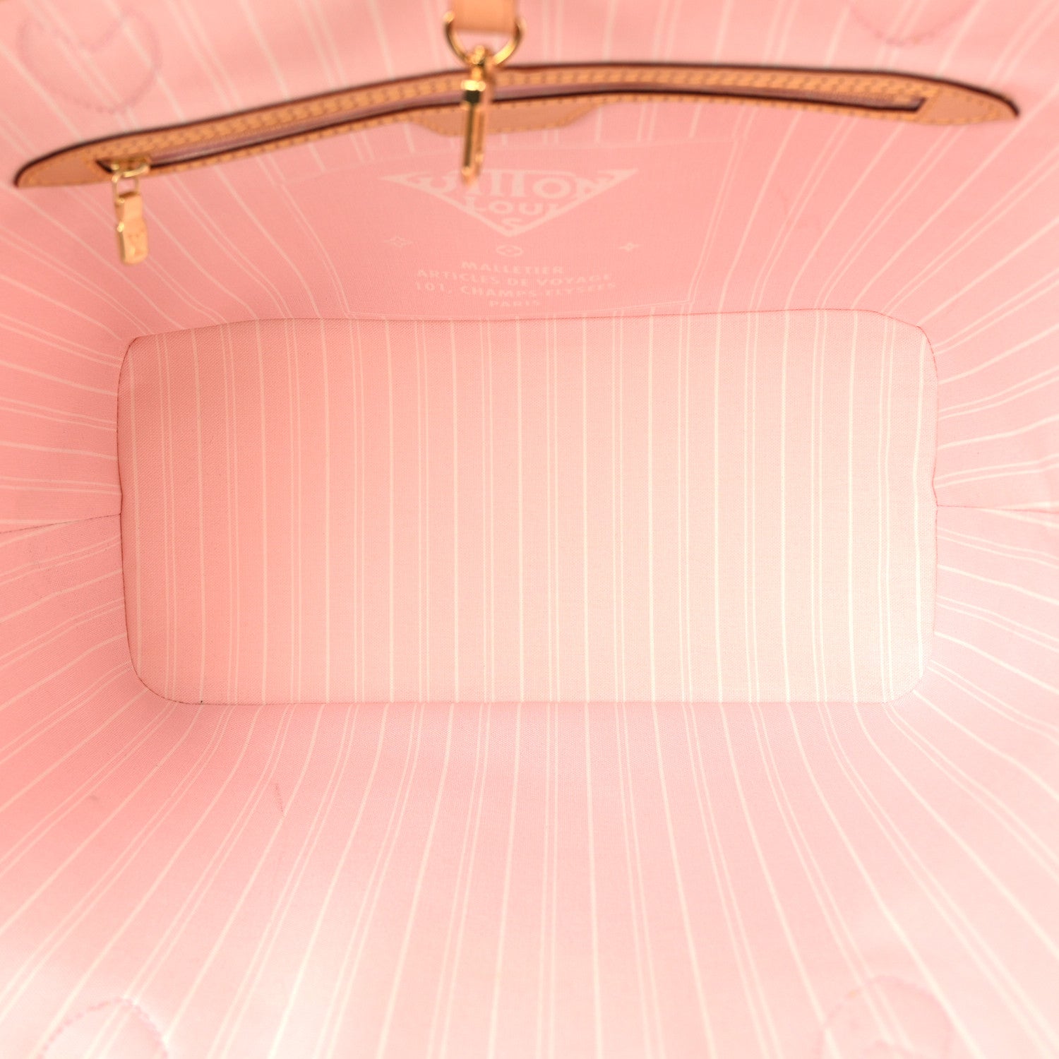 Louis Vuitton Monogram Giant By The Pool Neverfull MM Light Pink 5 of 10