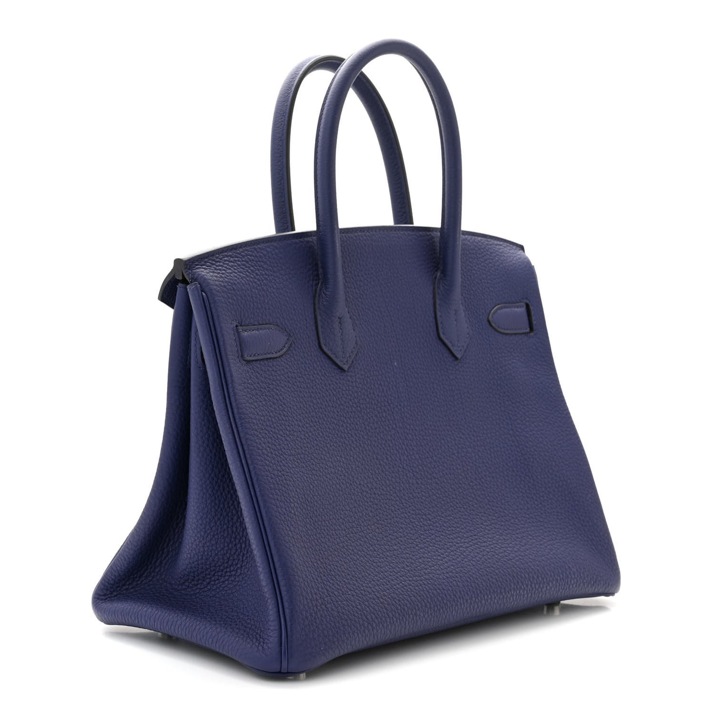 Togo Swift Officier Birkin 30 Bleu Encre Rouge H