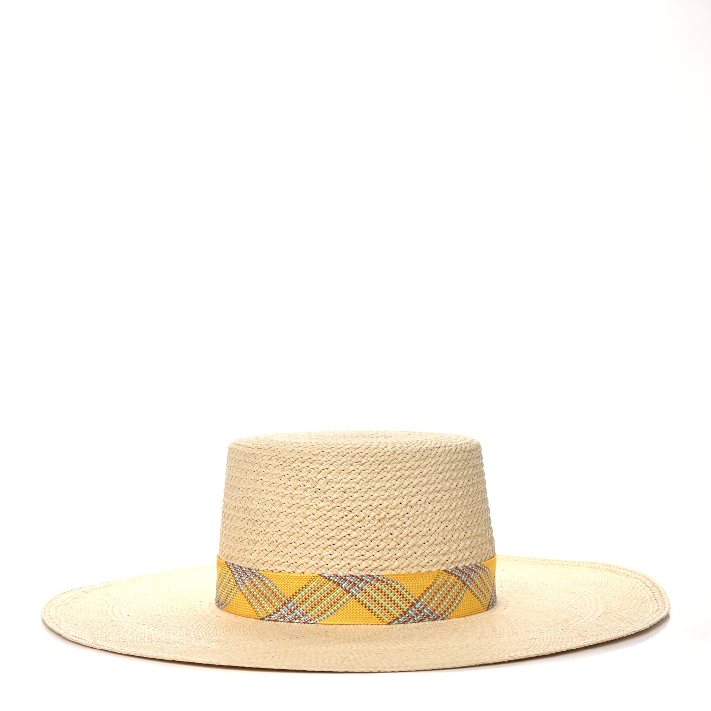 Straw Carlotta Panama Brisa Hat 58 Naturel
