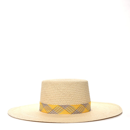 Hermes Straw Carlotta Panama Brisa Hat 58 Naturel 4 of 10