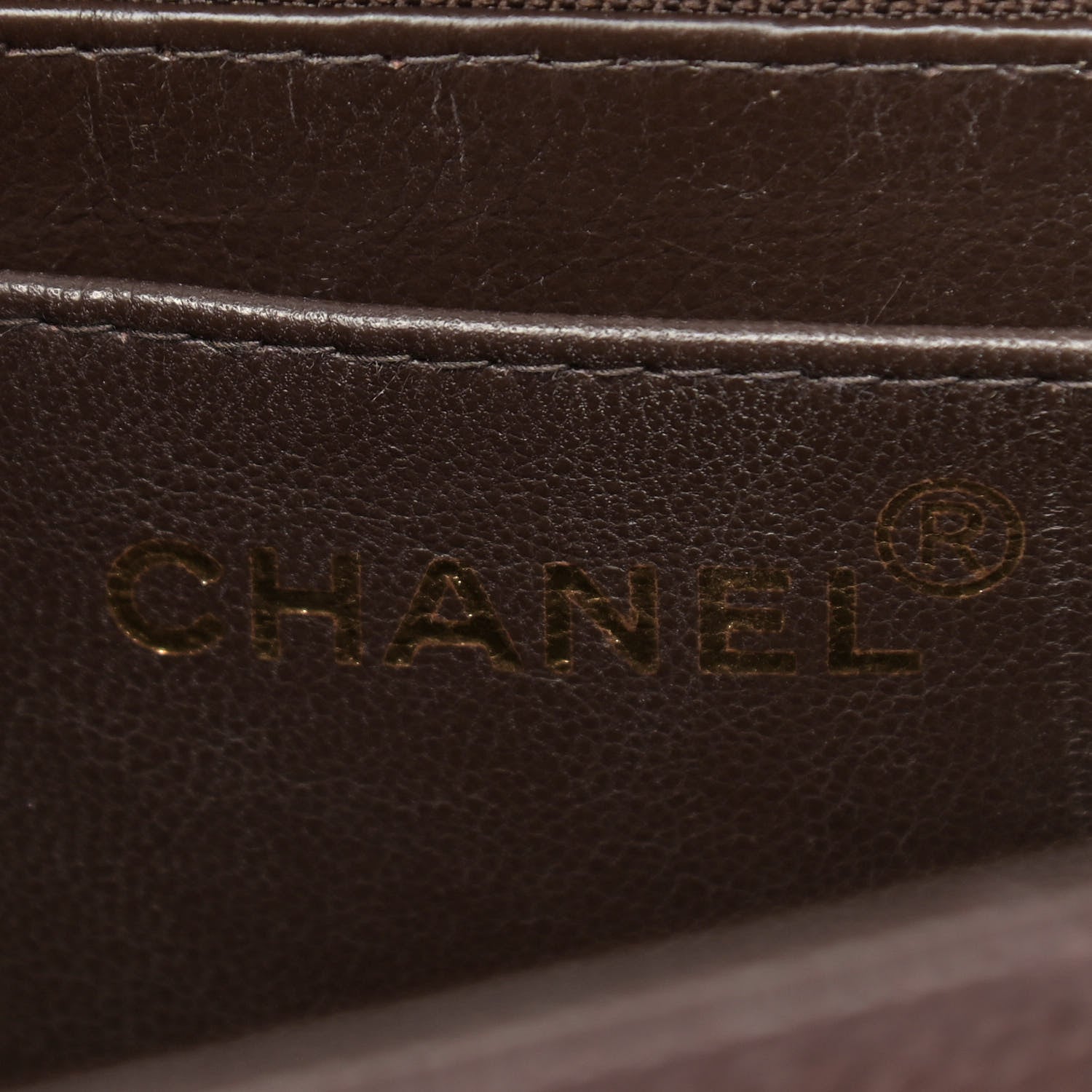 Chanel Caviar Flap Shoulder Bag Brown 6 of 15