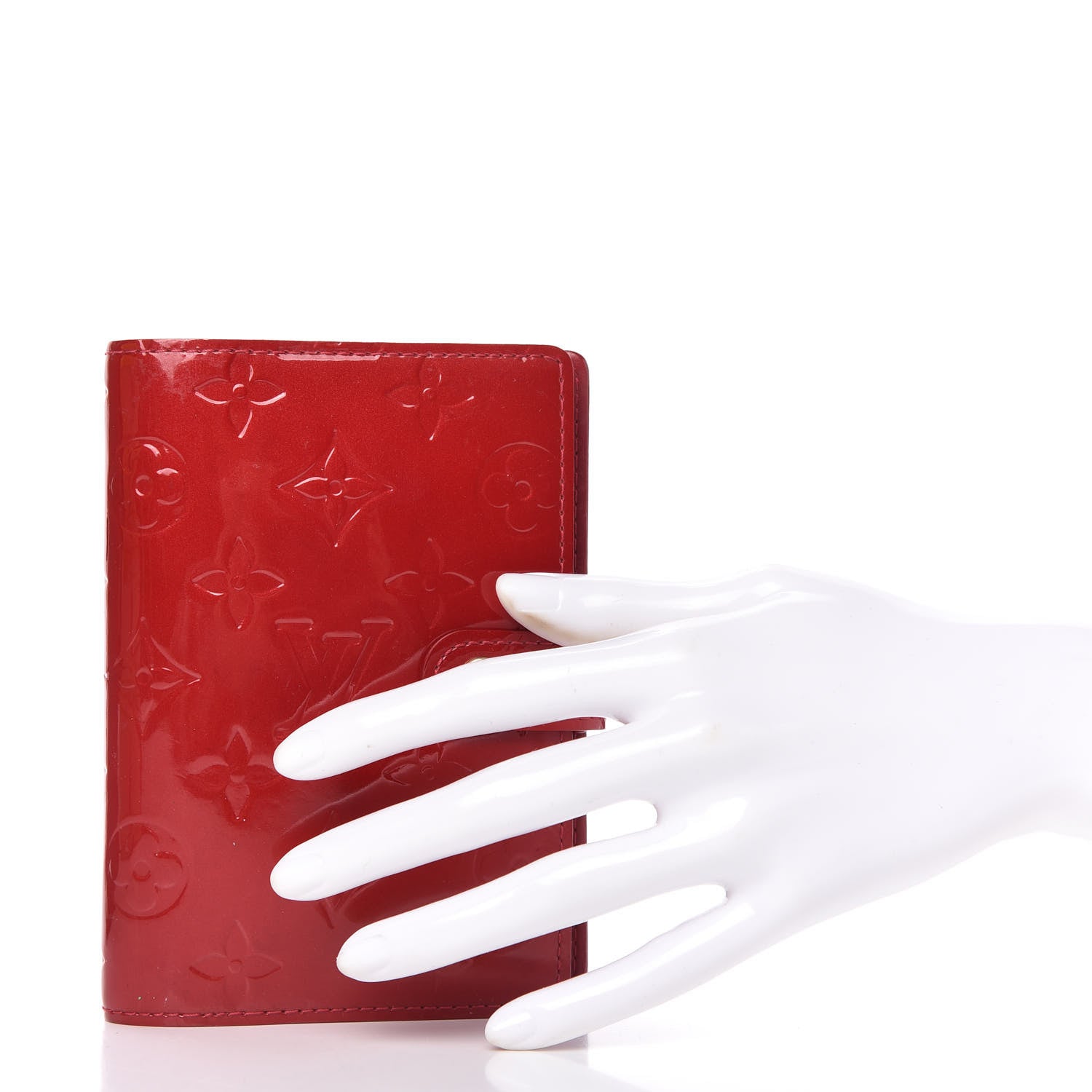 Louis Vuitton Vernis Small Ring Agenda Cover Pomme D'Amour 2 of 10