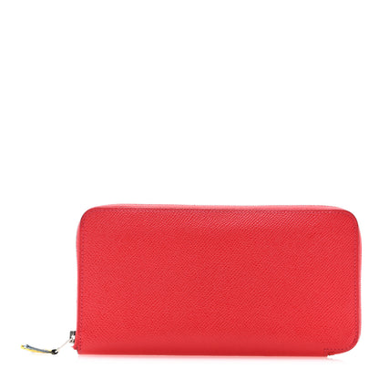 Hermes Epsom Silk'In Wallet Bougainvillea 1 of 9