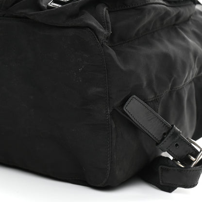 Prada Tessuto Nylon Saffiano Medium Backpack Black 9 of 20