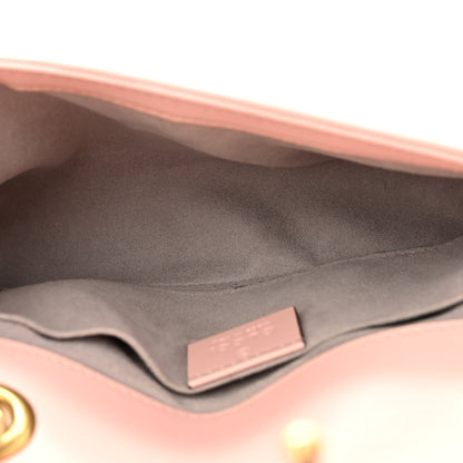 Gucci Calfskin Matelasse Mini GG Marmont Shoulder Bag Perfect Pink 5 of 10