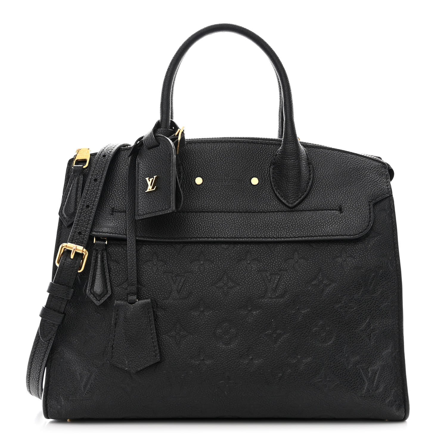 Louis Vuitton Empreinte Pont Neuf MM Black 1 of 17
