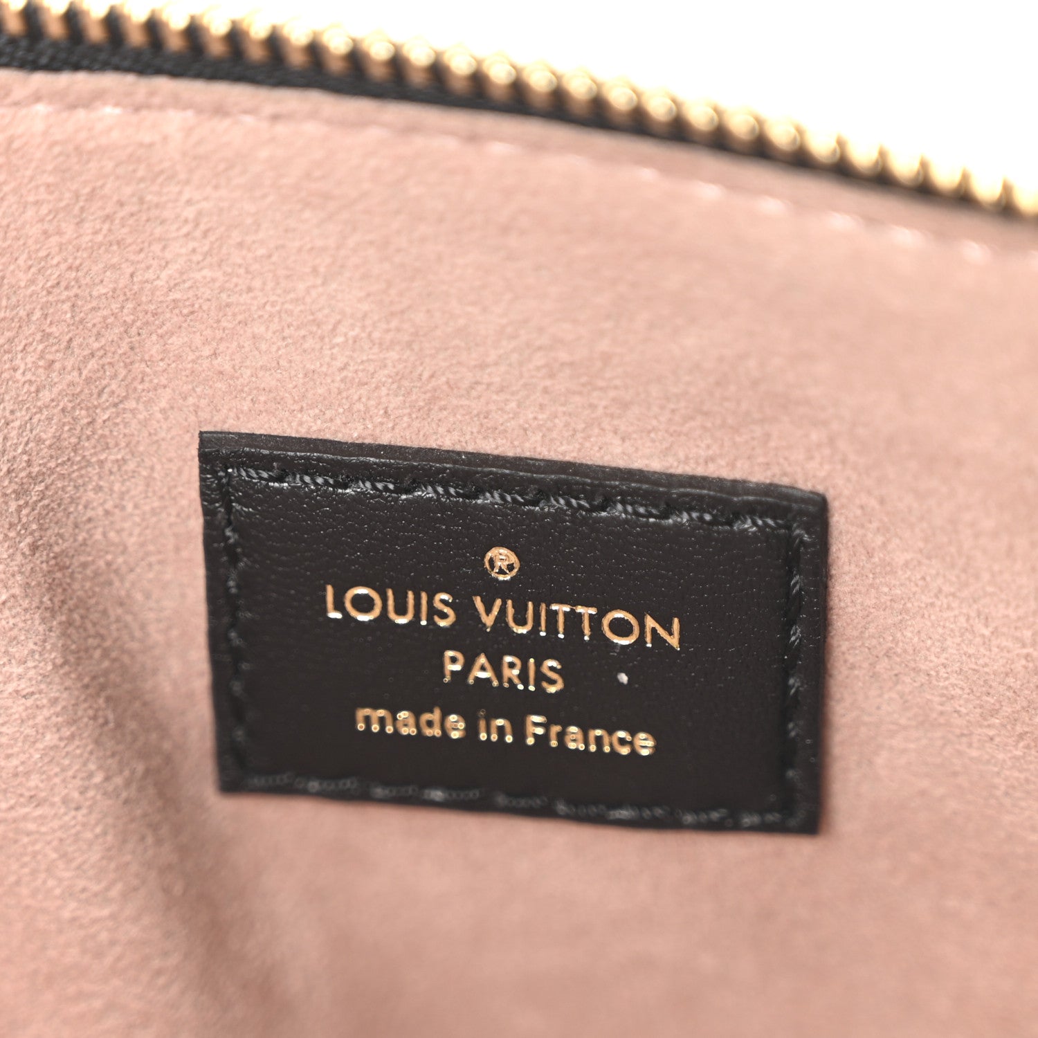 Louis Vuitton Lambskin Embossed Monogram Coussin PM Black 6 of 10