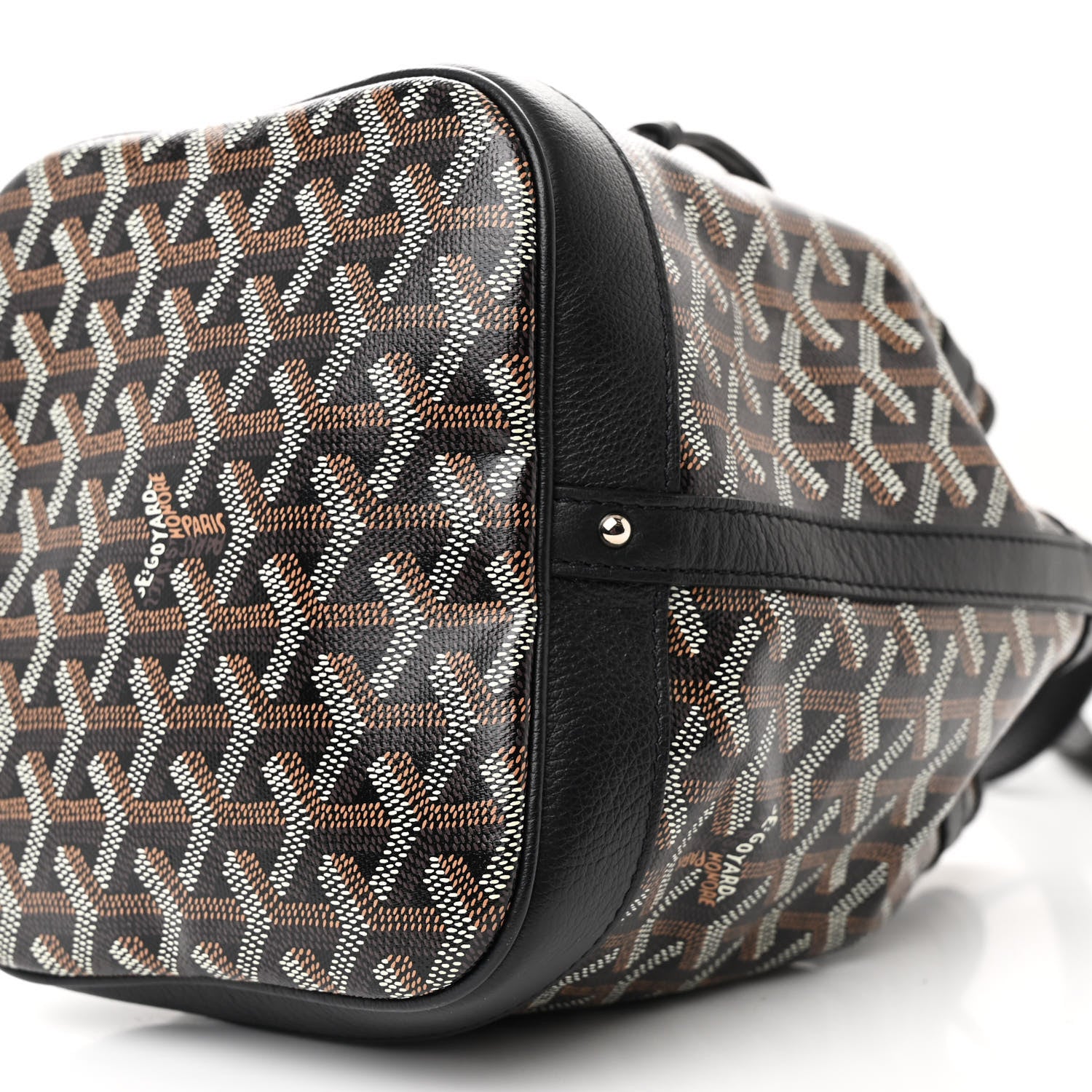 Goyard Goyardine Petit Flot Bucket Bag PM  Black 9 of 9