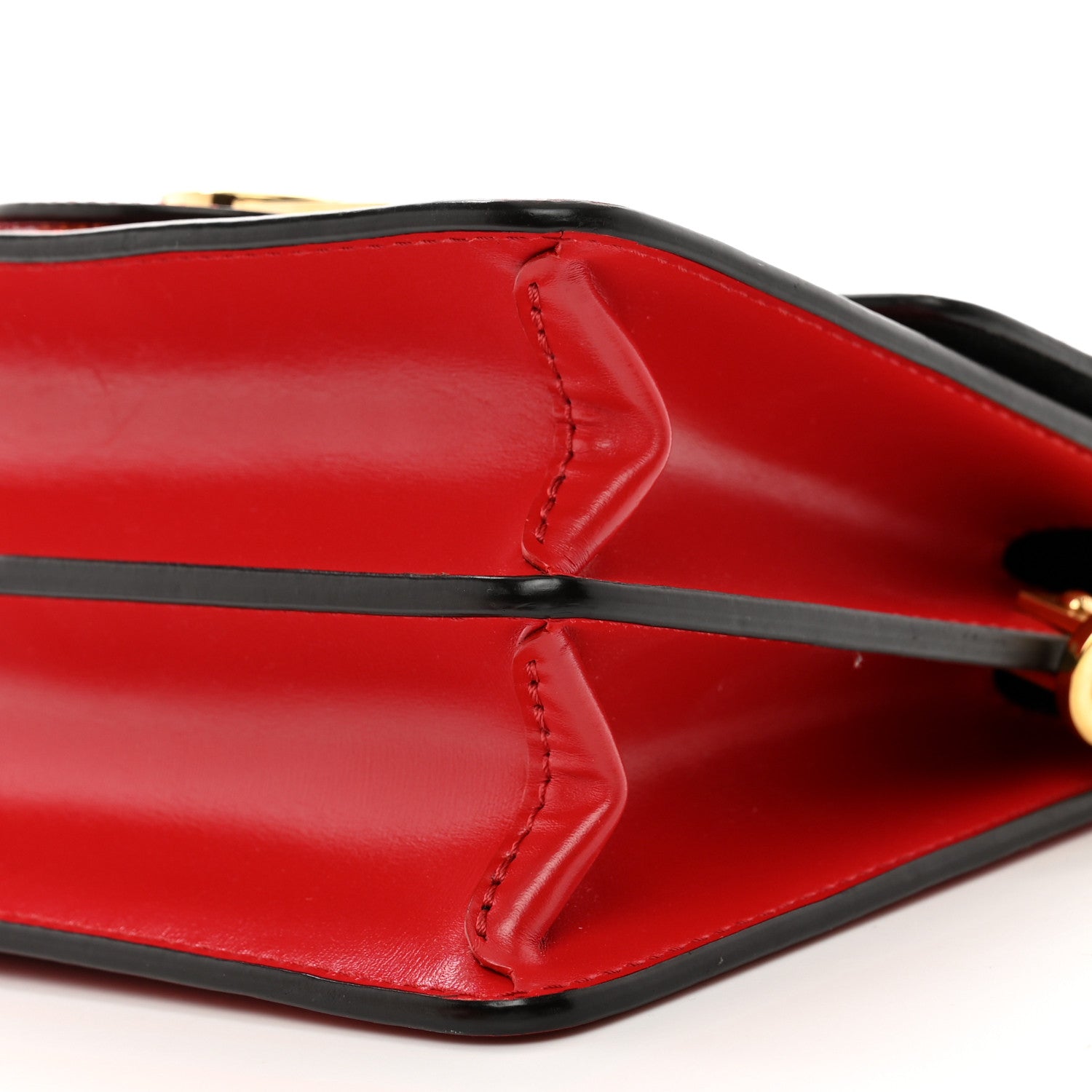 Louis Vuitton Vernis Monogram Dauphine Mini Red 9 of 10