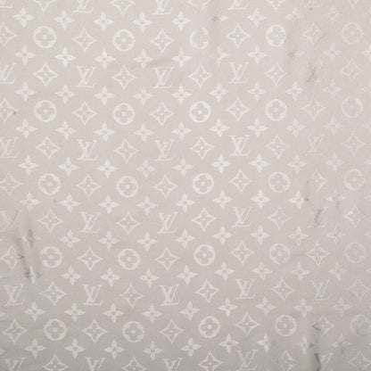 Louis Vuitton Wool Silk Monogram Shawl Beige 1 of 5