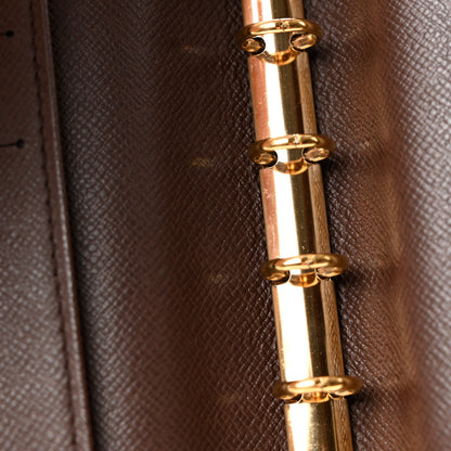 Louis Vuitton Damier Ebene Small Ring Agenda Cover 9 of 9