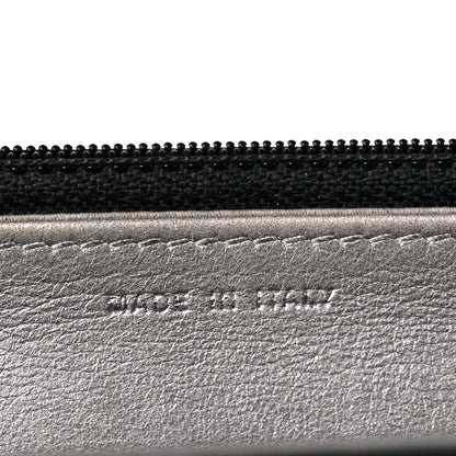 Chanel Lambskin Camellia Embossed Wallet On Chain WOC Black 7 of 11