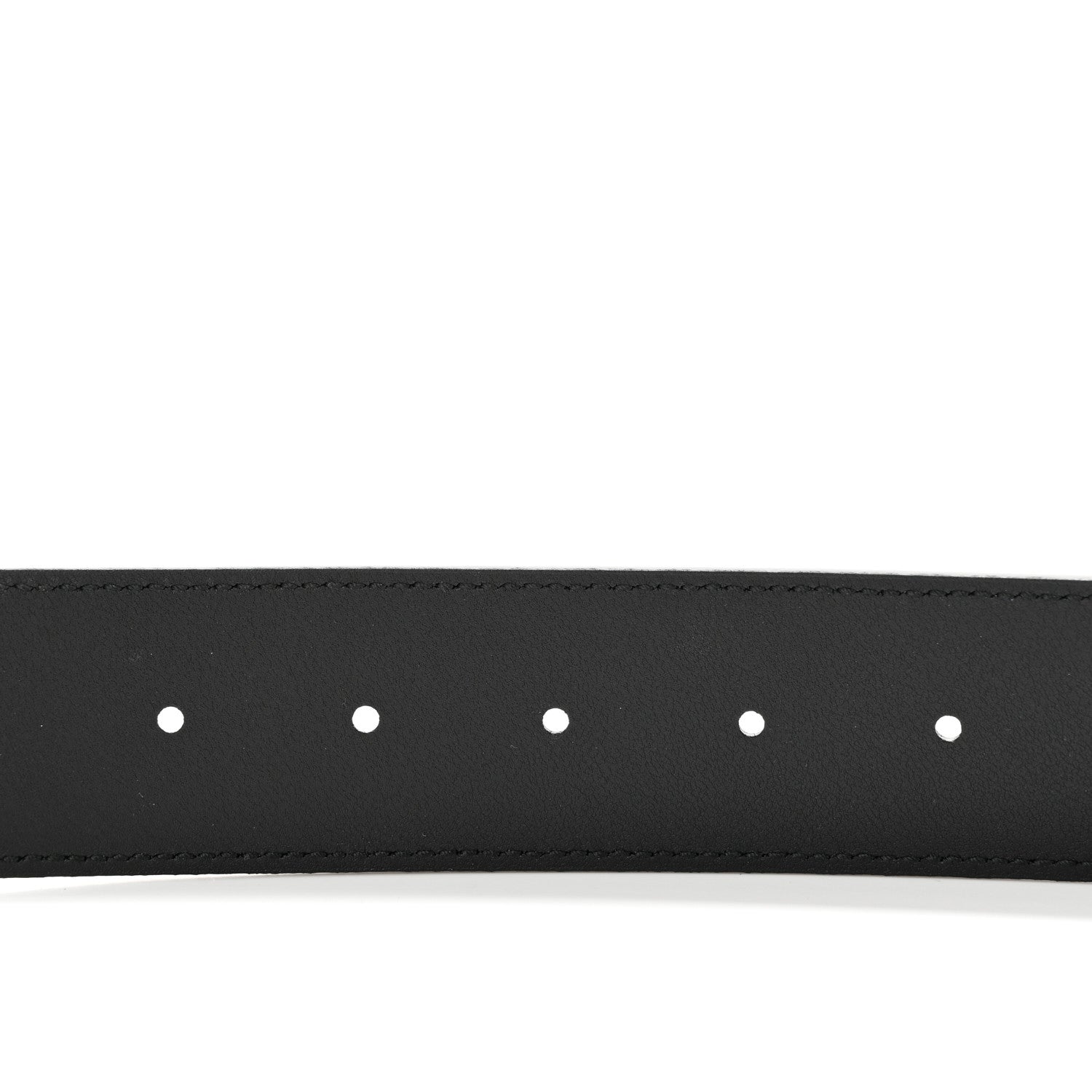 Gucci Textured Calfskin Double G 40mm Belt 105 42 Black 4 of 6