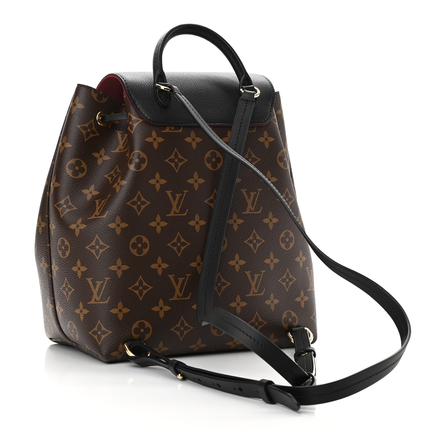 Louis Vuitton Monogram Montsouris PM Black 3 of 9