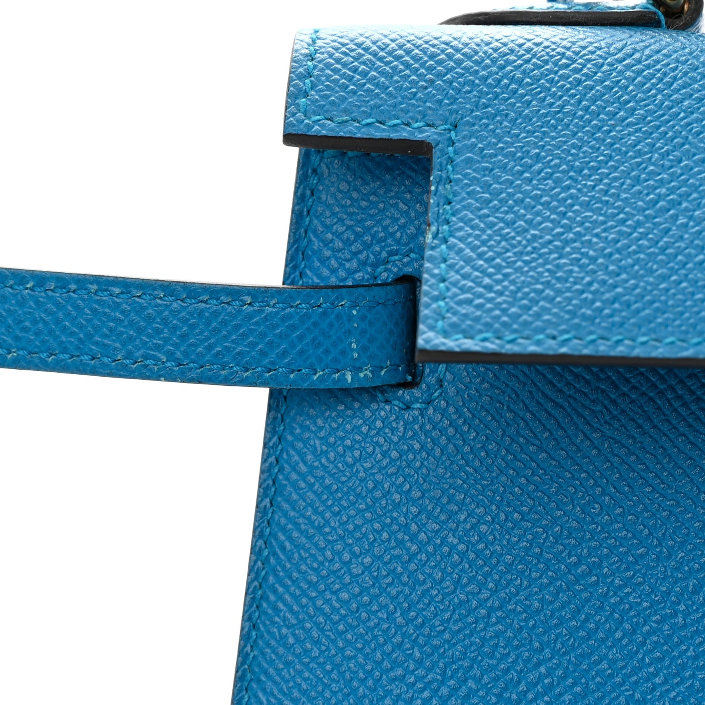 Epsom Kelly Sellier 25 Bleu Zanzibar