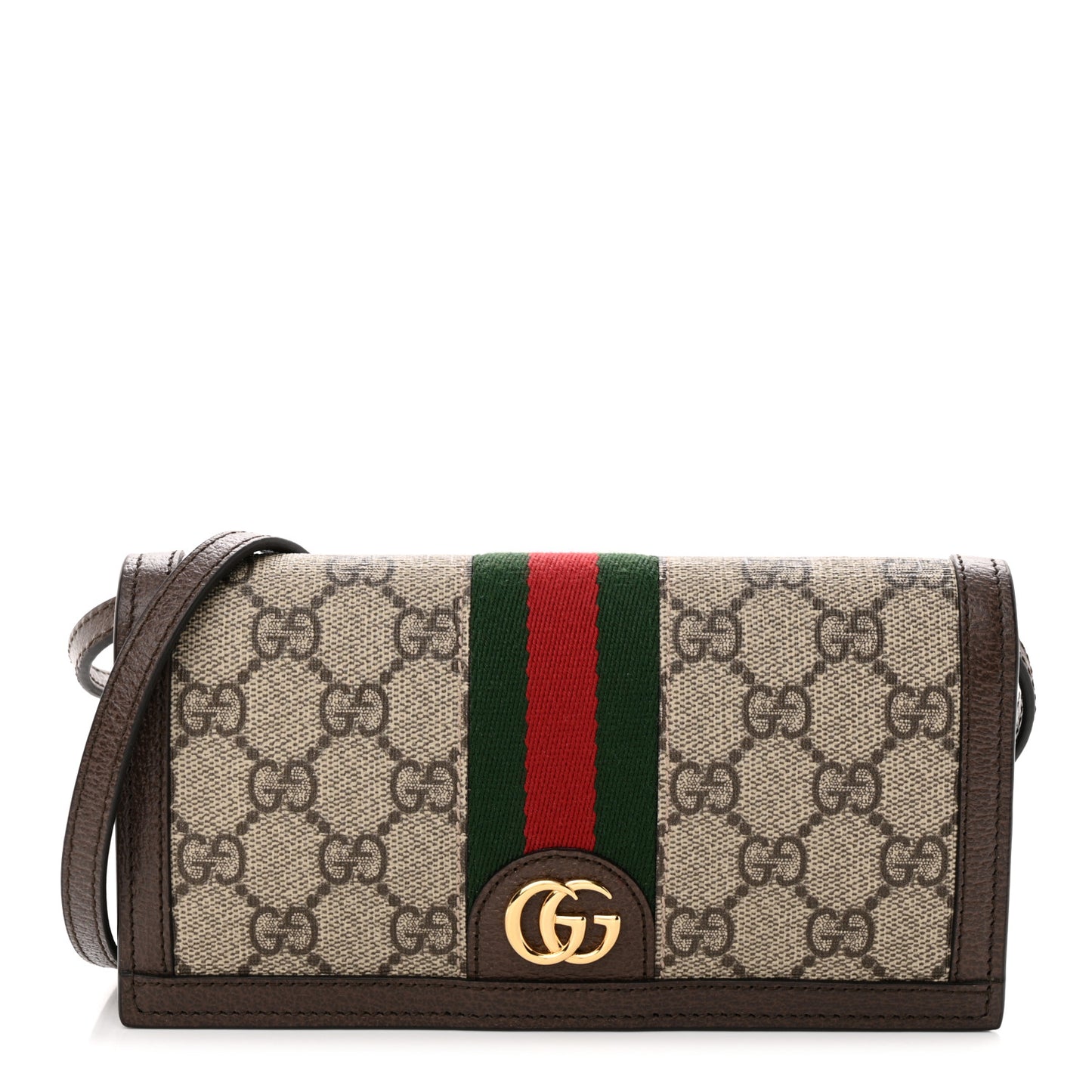 GG Supreme Monogram Web Ophidia Belt Bag Beige Ebony New Acero