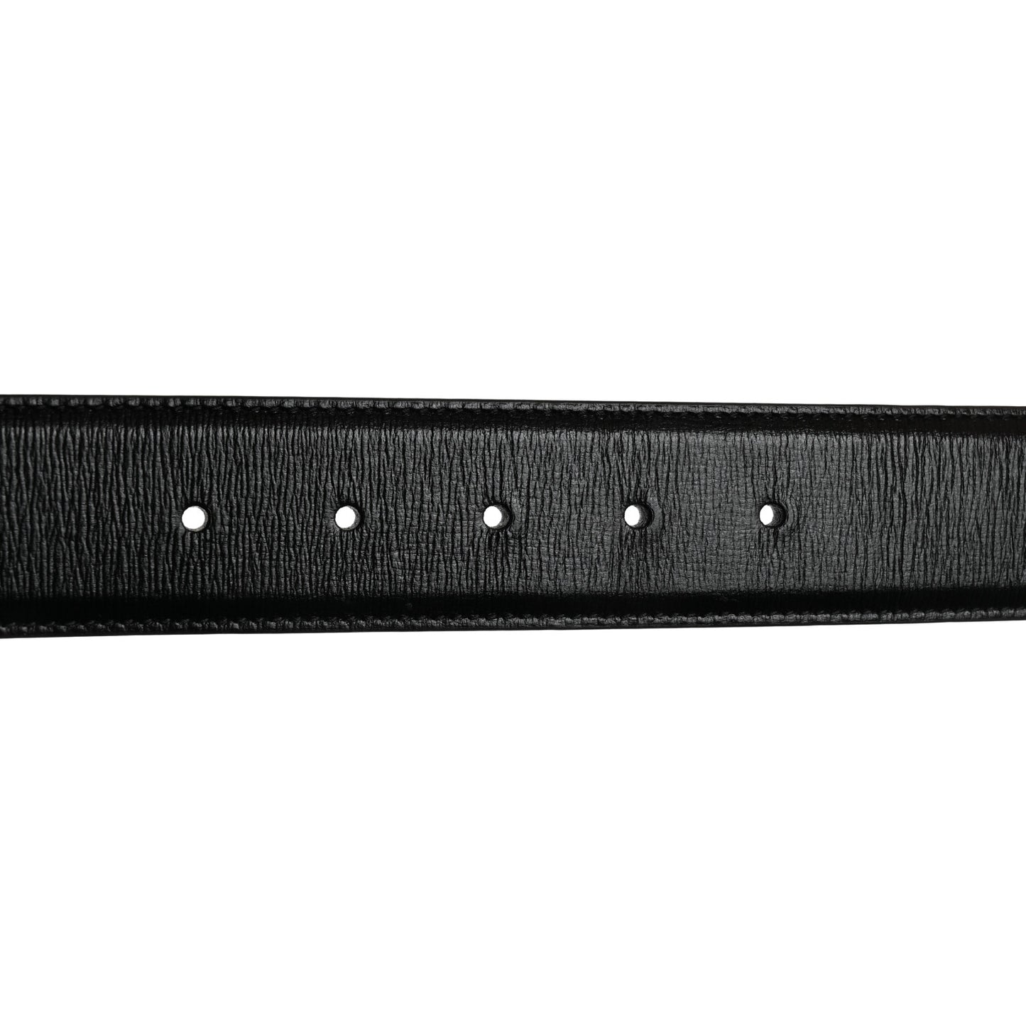 Azalea Calfskin Enamel Monochrome Double G 40mm Belt 90 36 Black