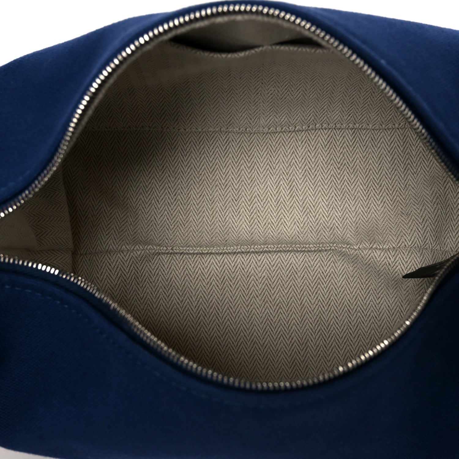 Hermes Canvas Small Bride-A-Brac Pouch Marine 5 of 9