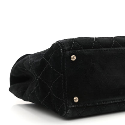 Chanel Suede Jumbo Single Flap Black 9 of 11