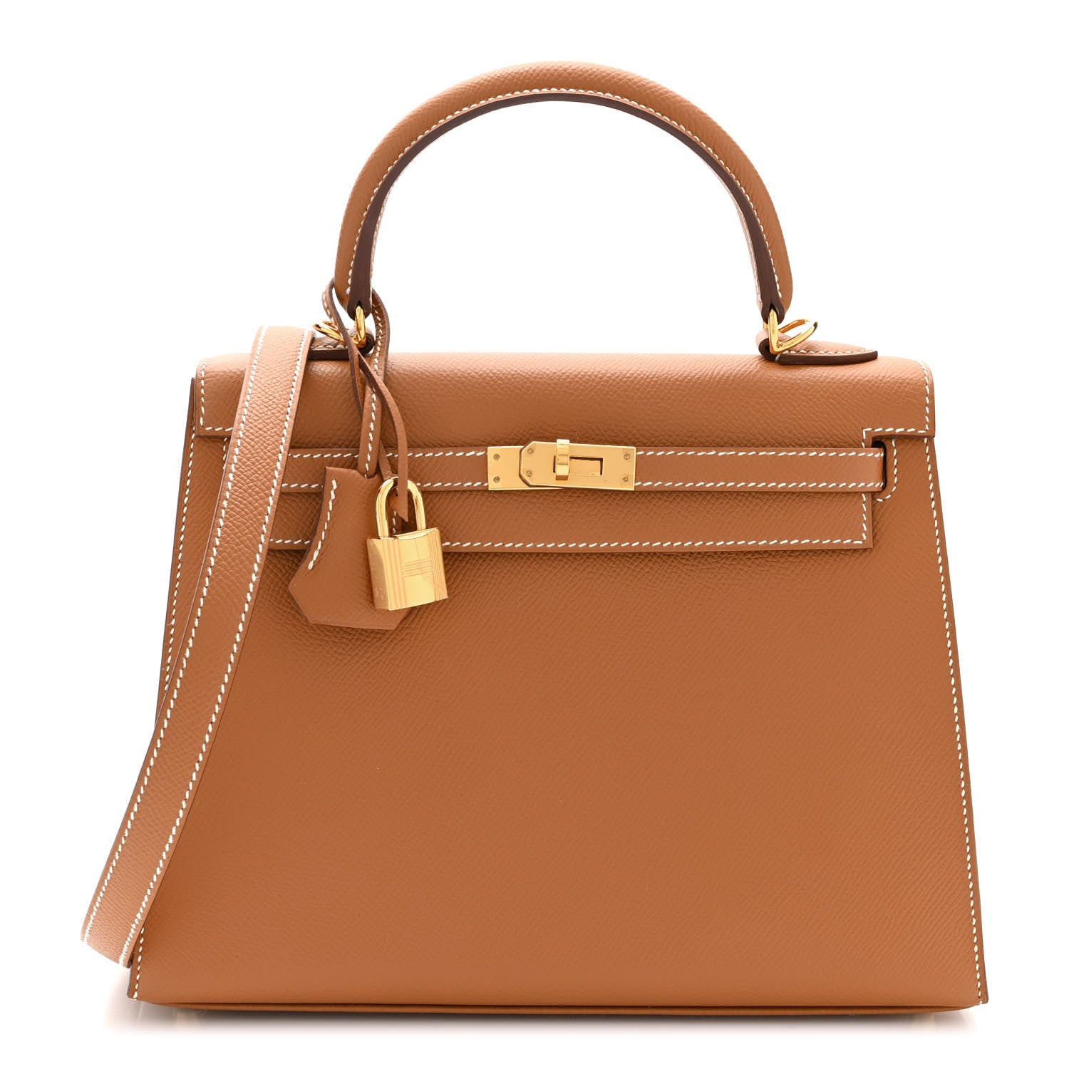 Hermes Epsom Kelly Sellier 25 Gold 1 of 11