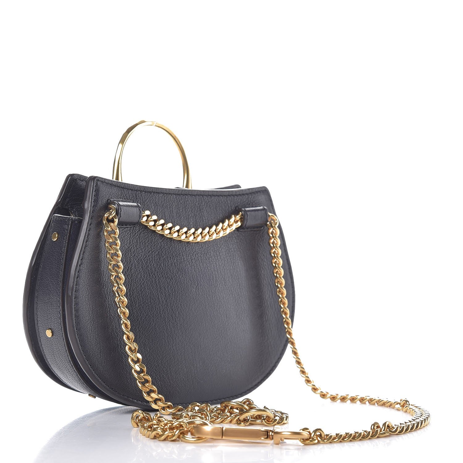 Chloe Calfskin Suede Mini Pixie Signature Belt Bag Full Blue 3 of 7