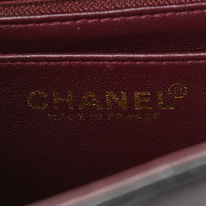 Chanel Lambskin Quilted Mini Square Flap Black 5 of 7