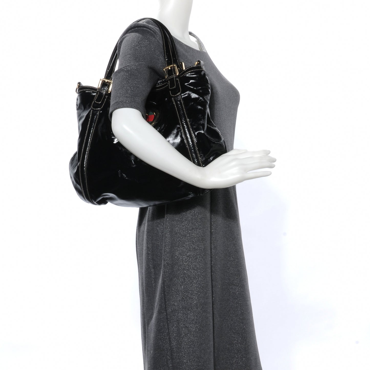 Dialux Medium Britt Tote Black