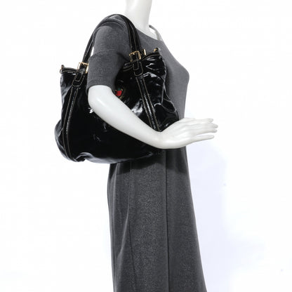 Gucci Dialux Medium Britt Tote Black 2 of 8