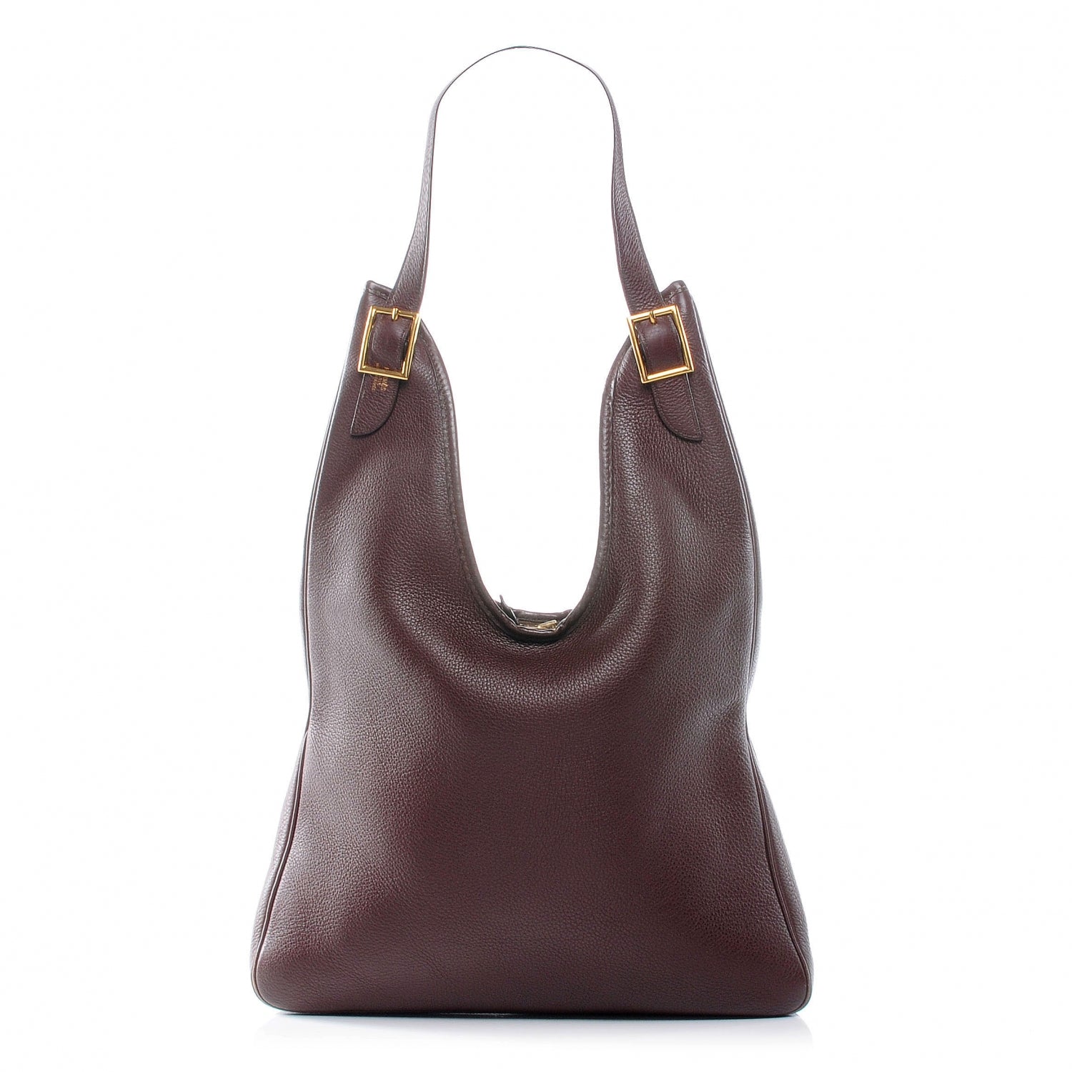 Hermes Clemence Massai PM Havane Brown 1 of 9