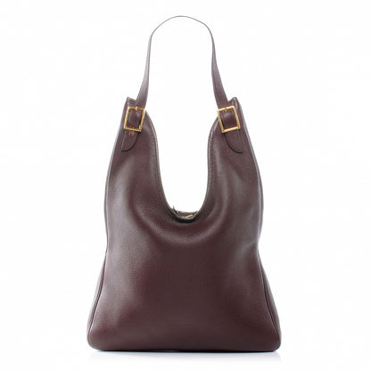 Hermes Clemence Massai PM Havane Brown 1 of 9