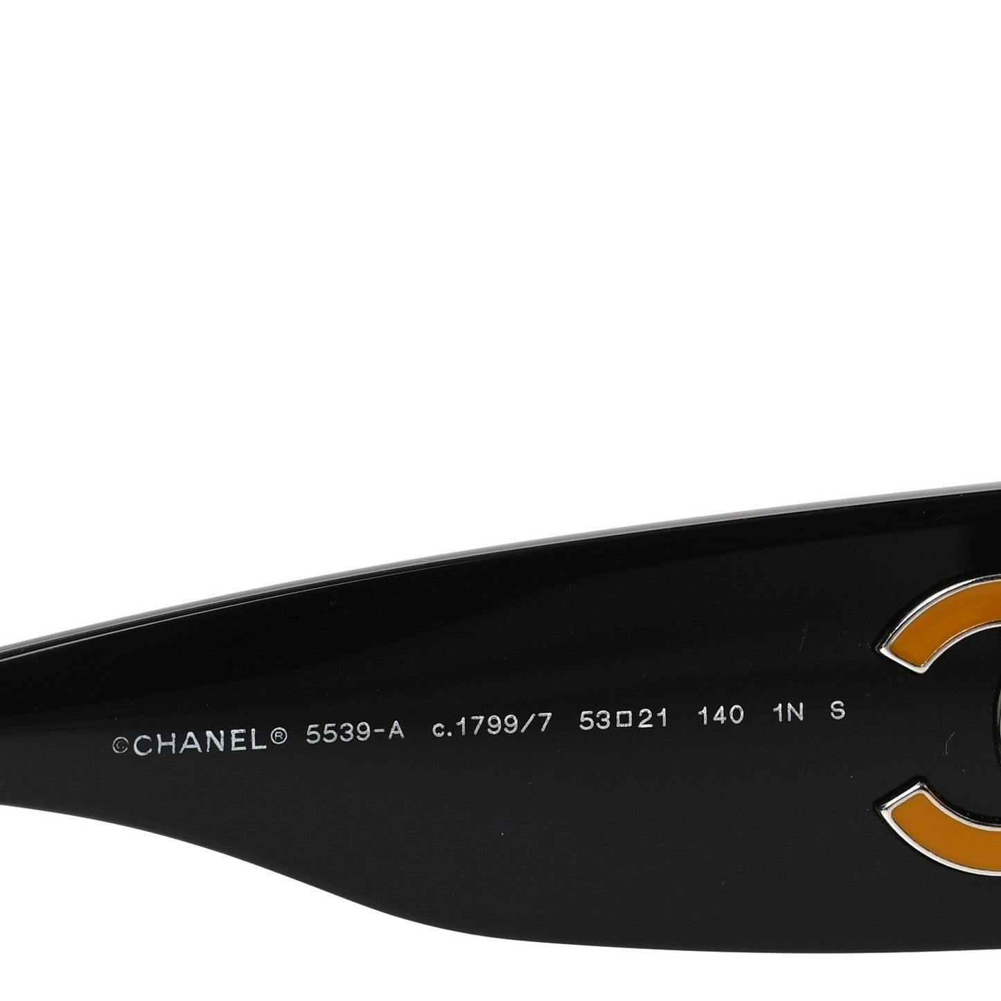 Acetate Polarized Square Sunglasses 5539-A Black