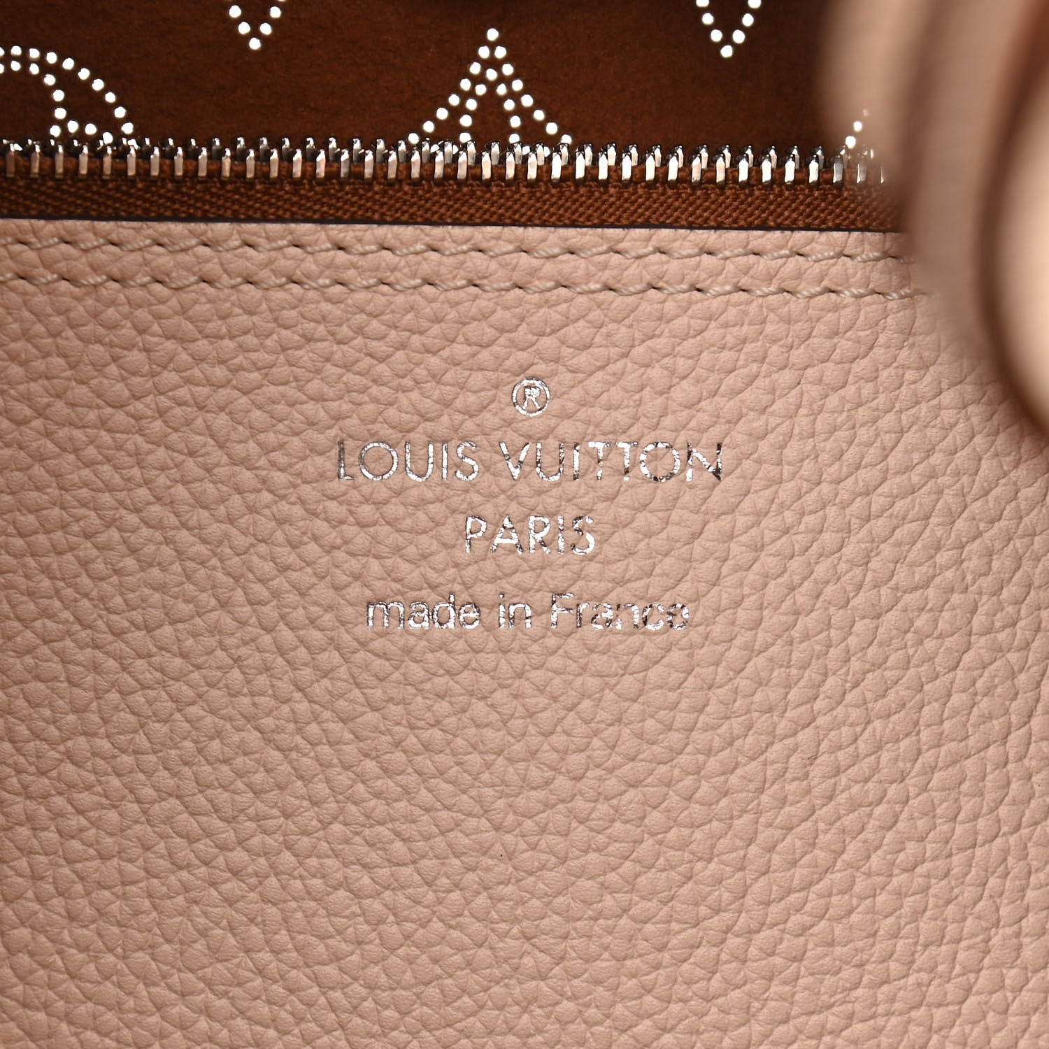 Louis Vuitton Mahina Carmel Hobo Creme 6 of 10