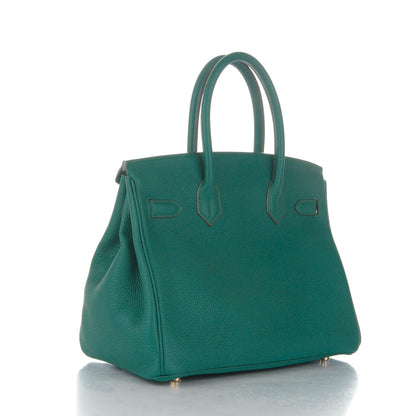 Hermes Togo Birkin 30 Malachite 3 of 23