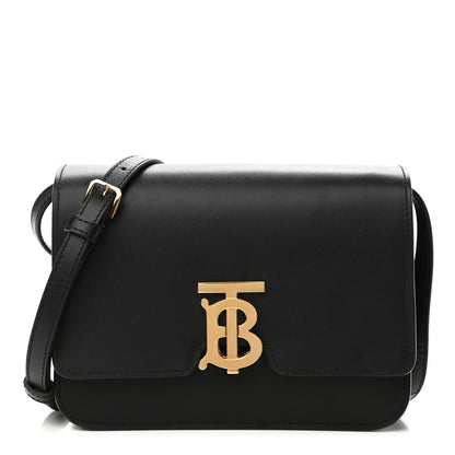 Burberry Calfskin Small TB Bag Black 1 of 13