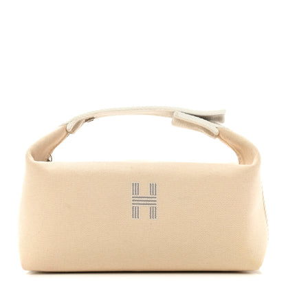 Hermes Canvas Small Bride-A-Brac Pouch Natural 1 of 7