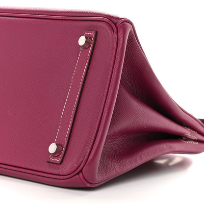 Hermes Epsom Candy Birkin 30 Tosca Rose Tyrien 9 of 12