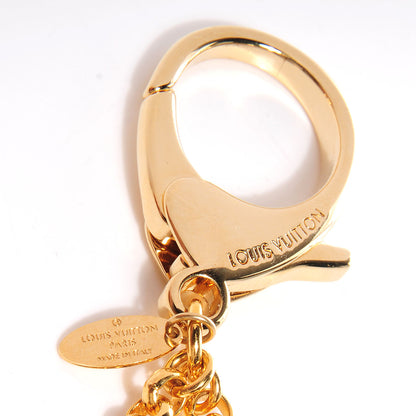 Louis Vuitton Stipply Flower Bag Charm Tortoise 4 of 5