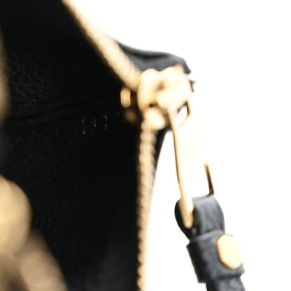 Louis Vuitton Empreinte Monogram Giant Key Pouch Black Beige 6 of 9