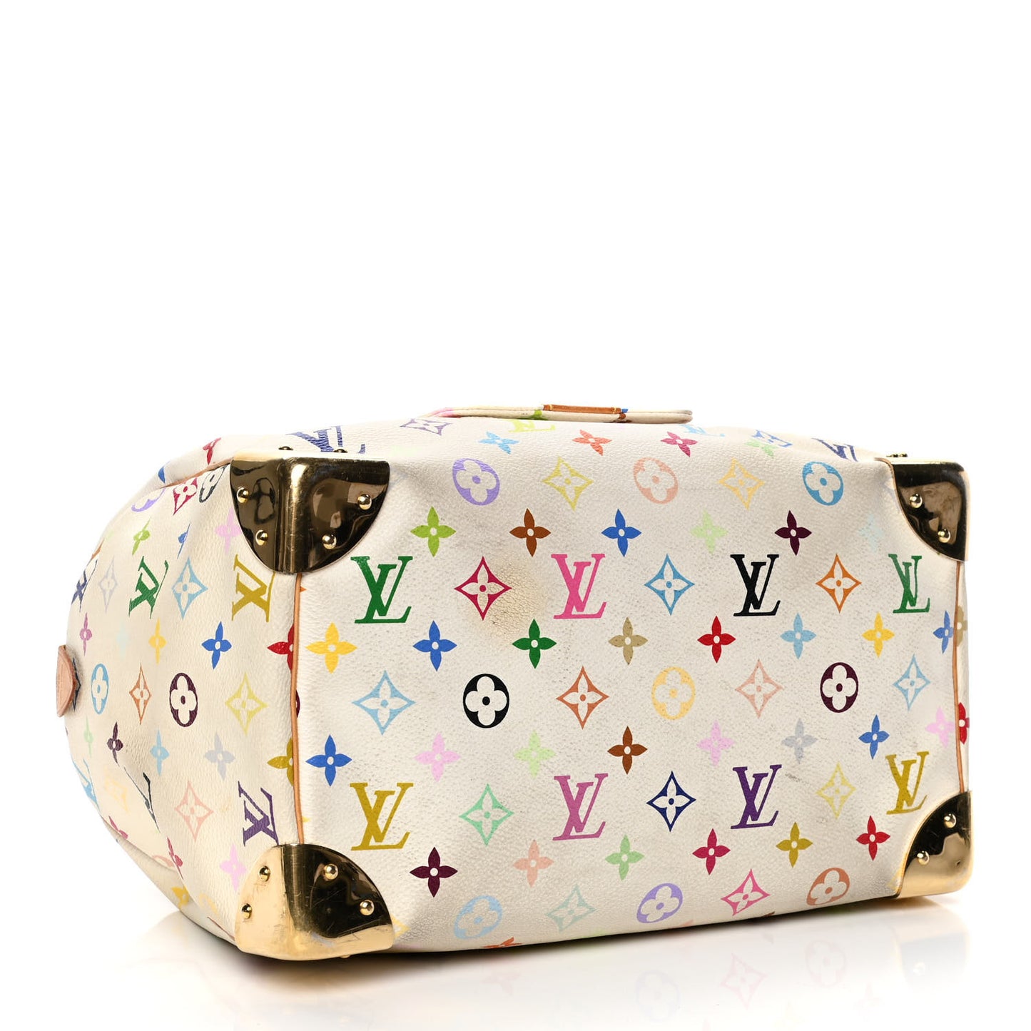 Monogram Multicolor Speedy 30 White