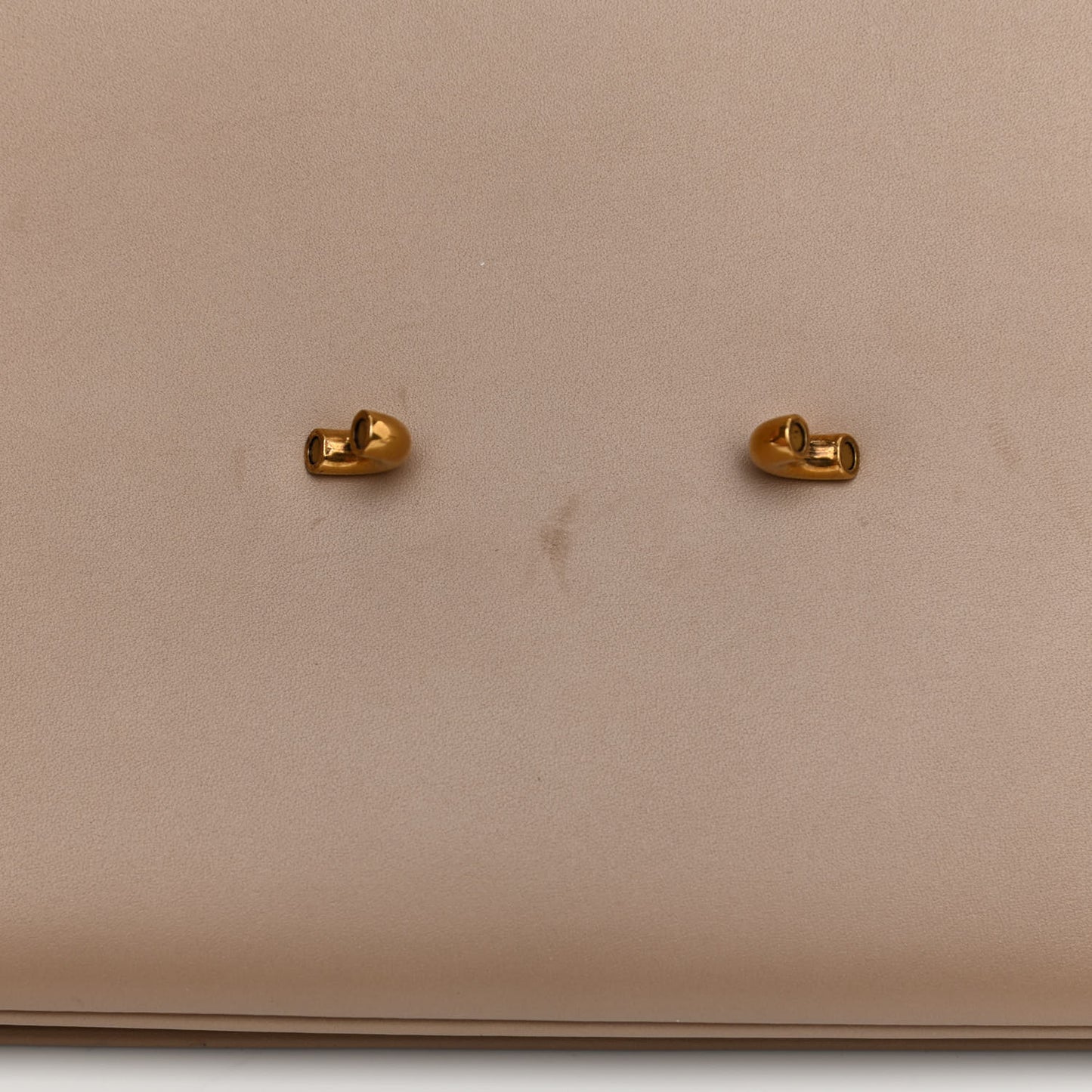 Smooth Calfskin Le Maillon Satchel Dark Beige