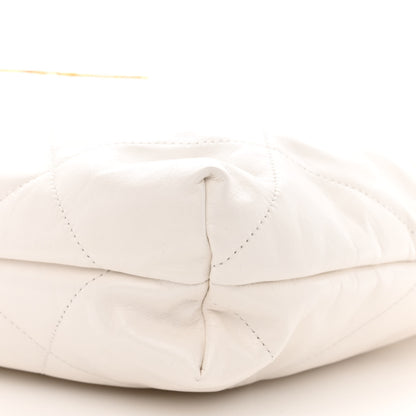 Chanel Shiny Calfskin Quilted Chanel 22 White 12 of 12