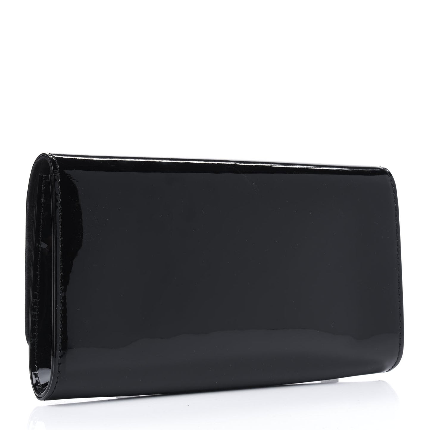 Patent Louise EW Clutch Black