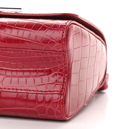 Louis Vuitton Crocodile Twist Shoulder Bag PM Rubis 8 of 10