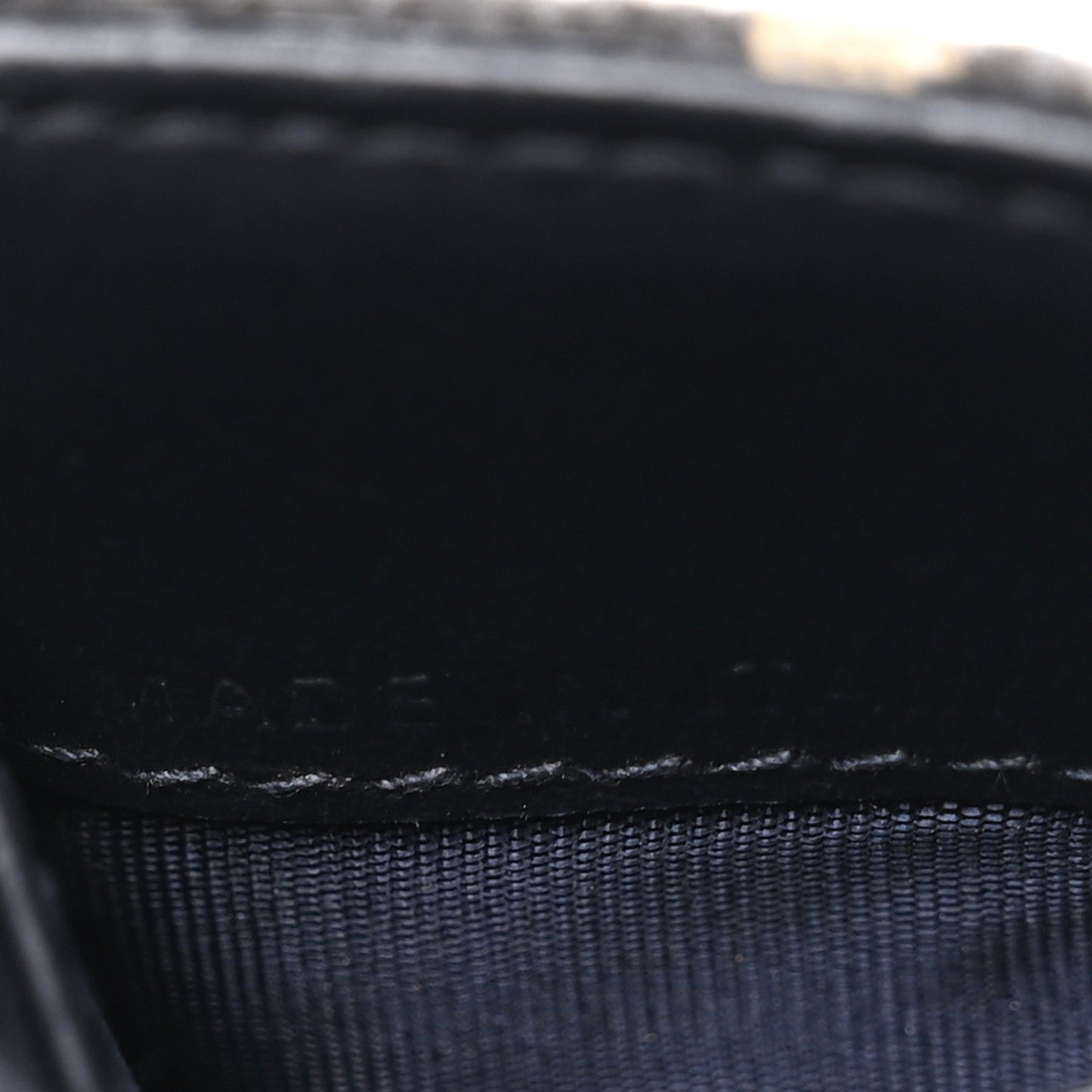 Oblique Saddle Lotus Wallet Blue